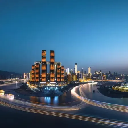 Guandi Residence | Ezzy Urban CultureHub Hotel (Yuzhong District Great Hall) Отели рядом с достопримечательностью «Музей Три ущелья»