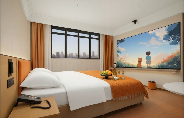 Poyang · Mido Cinema Design Style Designer Audio-Visual Hotel (Wenheli Food Street)