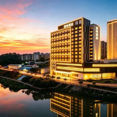 喆啡酒店（江門五邑大學三十三墟街店） 鄰近長堤歷史文化街區的酒店