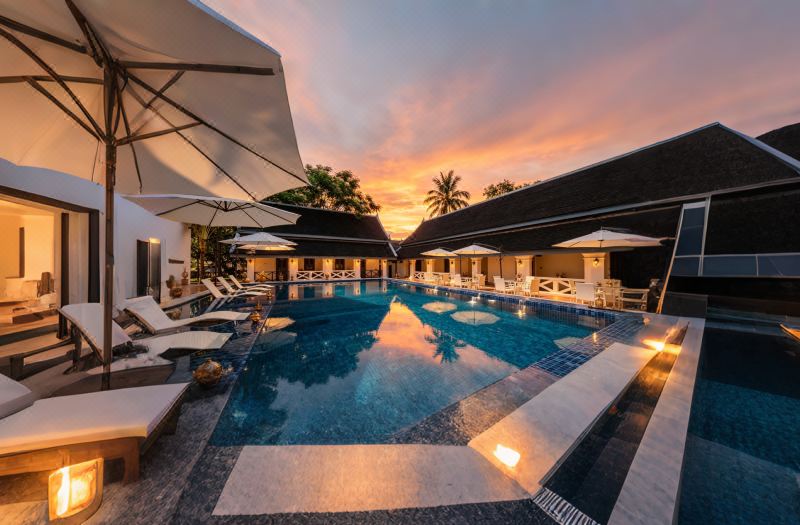 Jing Land Palace Hotel (Phousi Mountain Sunset Viewpoint &Downtown Mekong Riverside Hotel)