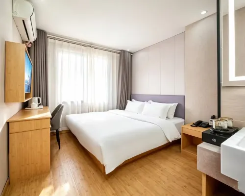 Kending Guanmei Hotel (Nanjing Confucius Temple Pedestrian Street Laomendong) โรงแรมใกล้หลาวเหมินตง