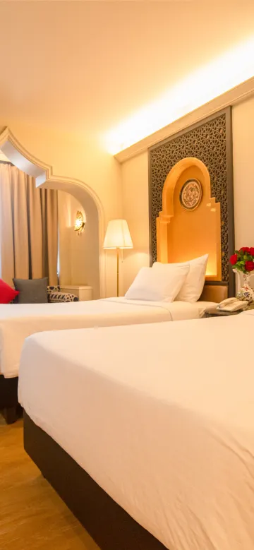 ห้องดีลักซ์ เตียงแฝด