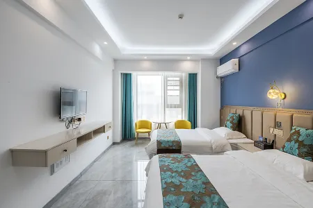 Yantai Xuanyi Coastal Hotel Penglai Beach Отели рядом с достопримечательностью «Haishi Park»