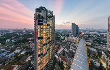 Oakwood Suites Tiwanon Bangkok Отели рядом с достопримечательностью «Insi Chantharasathit Stadium»