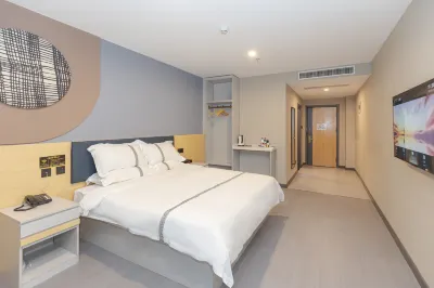 Home UP Huayi Selected Hotel (Tianjin Binhai New Area TEDA MSD Youth Square Branch) Отели рядом с достопримечательностью «Автобусная станция Безупречной улицы»