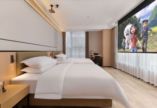 광위안 주변 관광 지도