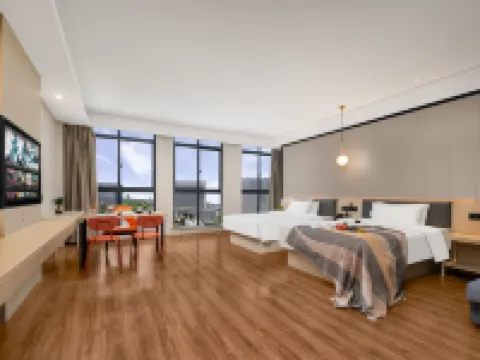 雅格ホテル（平湖吾悦広場博物館） 平湖のホテル