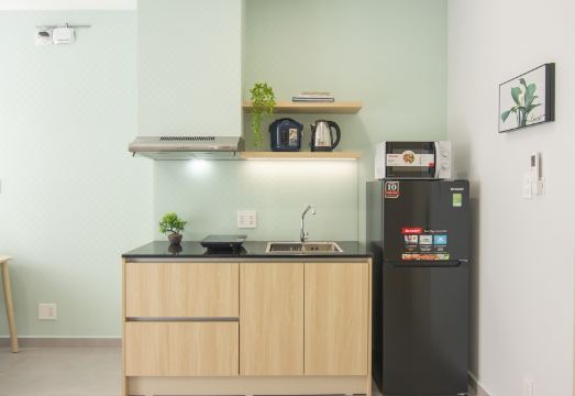 ORA 서비스드 아파트먼트 - 빈즈엉 뉴 시티 주방