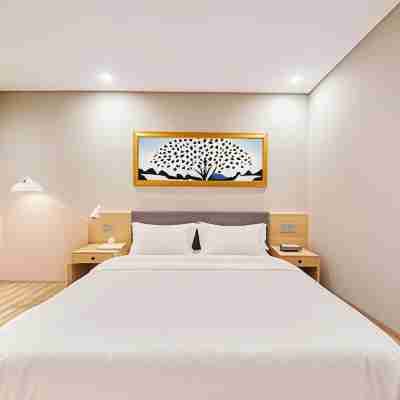 M+•金豐|Design•LakebeamStream設計酒店（銅陵學院高鐵站店） Rooms