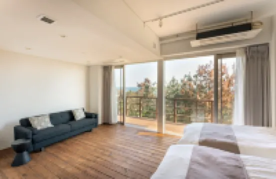 COCO VILLA Oarai — Private rental with sauna, horizon view & premium seaside seating