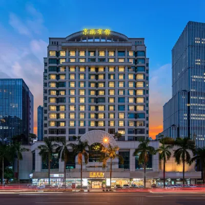 Shenzhen Jingpeng Hotel (East Gate Pedestrian Street Hubei Subway Station Branch) Отели рядом с достопримечательностью «Порт Лоху»