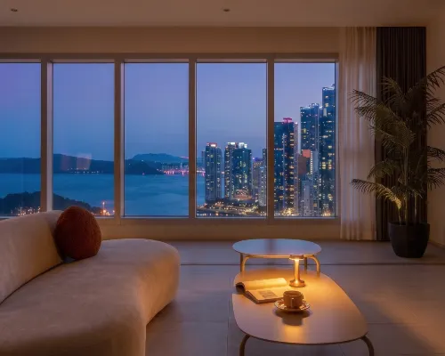 Le Collective Haeundae Paragraf Hôtels à proximité de : Parc APEC Naru
