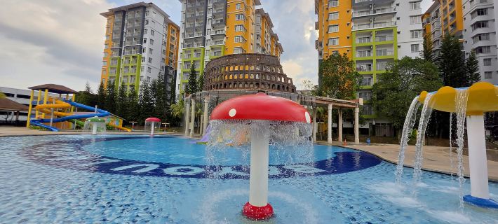 Melaka Town Area Top 1 Family Lovers Water Themepark Suites by GGM Ξενοδοχεία στην πόλη Μαλάκα