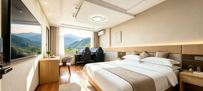 Jingyue E-Sports Homestay (Ningling Store, Shangqiu) Ningling İlçesi otelleri