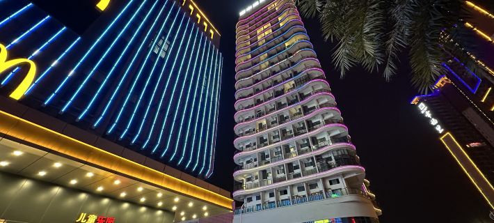 Luo Yipin Sky Hot Spring Apartment Hoteles en Condado de Fengshun