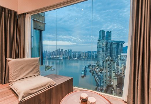 샨 호텔 외부 또는 로비