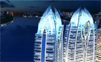 Twin Tower Star Holiday Hotel (Splashing Square Jiangbian Night Market)
