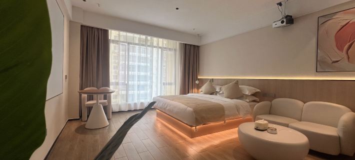 Yunduo Apartment (Baise Longjing Global Commercial Center) Baise otelleri