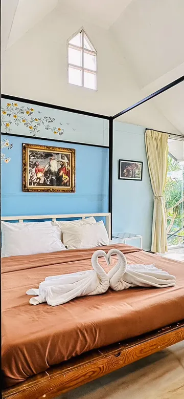 ดีลักซ์การ์เดน เตียงใหญ่หรือเตียงทวิน (บ้านไทย)