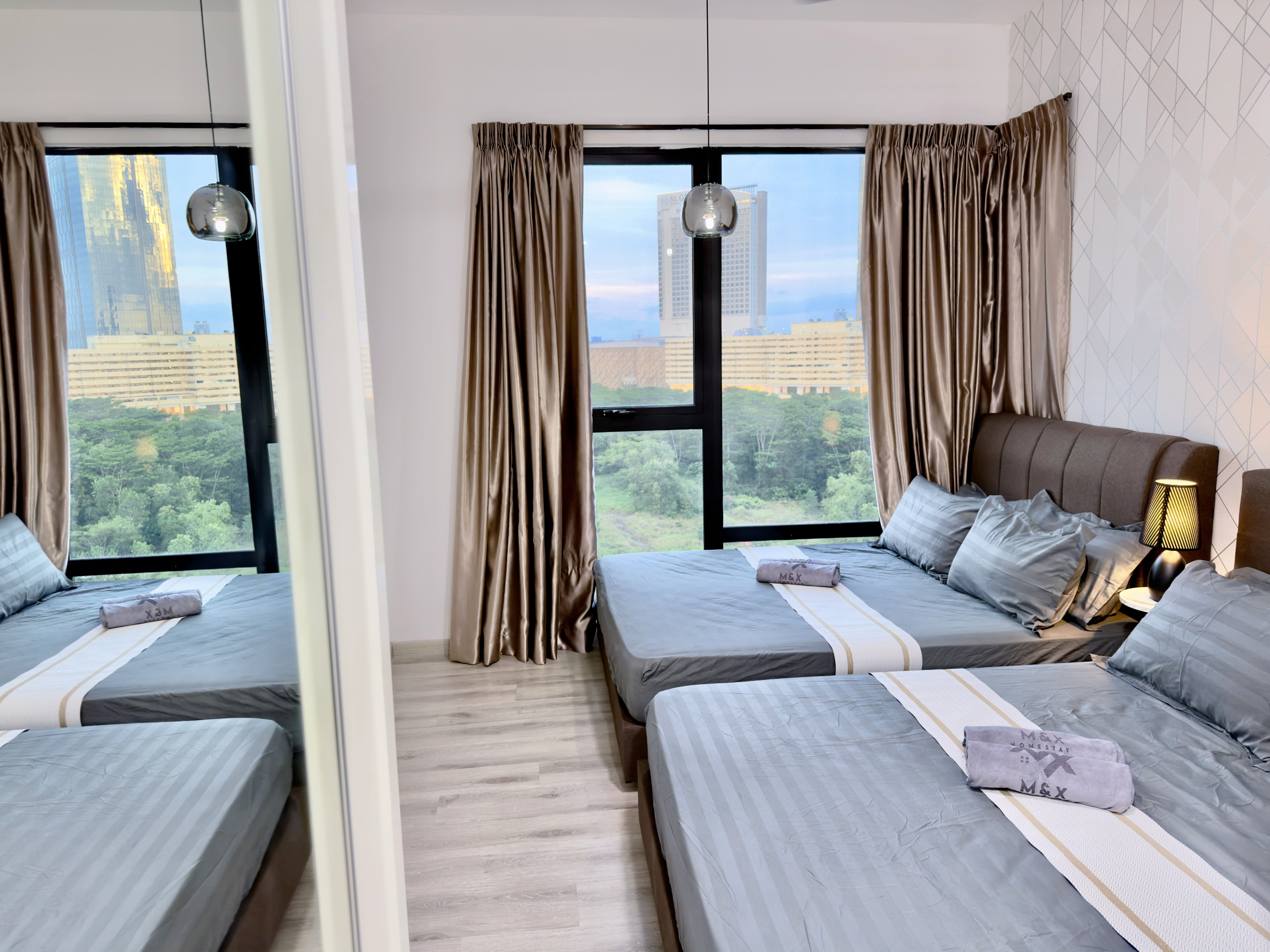 MidValley Southkey Mosaic 6-9pax Netflix-SmartTV70inch Hotels in Plentong