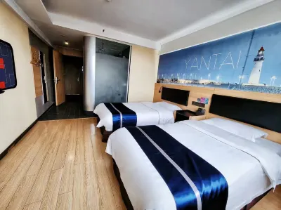 サンキュー インホテル（煙台牟平永安） 楊子栄紀念館周辺のホテル