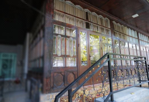 숙소 정원 전경