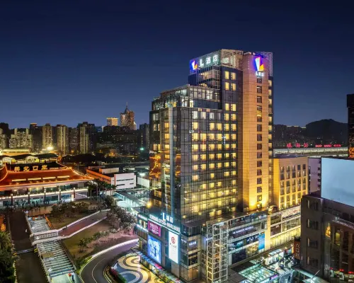 Zhuhai L Hotel （Gongbei Port High-speed Railway Station） Hotele w: Zhuhai