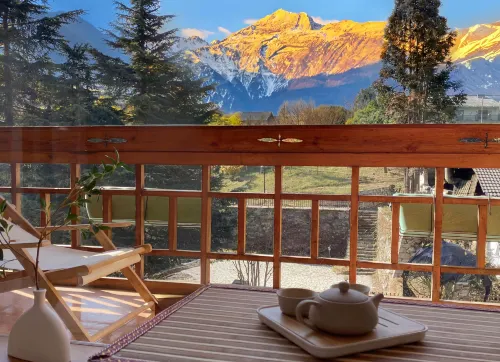 Meet the MountainInn in the distance