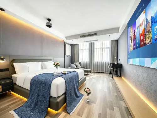 Feimu Movie Hotel (Ningbo Ocean World Fuming Road Subway Station) - romantis