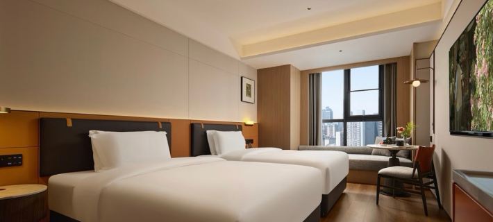Southwest Business Hotel (Luzhou High speed Railway Station Southwest Business City Branch) Hotele w: Luzhou