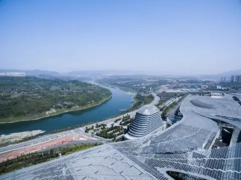 Wuyu Sky Garden Hotel (Chongqing Yuanyang Metro Station & Garden Expo Park Branch) Рядом с отелем Photos