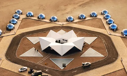 Lonely Space（ Gobi ）wild luxury hotel