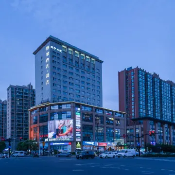 Jinglai Hotel·Selection (Shanghai Hong Qiao Weining Road Subway Station) Hotel dekat Stasiun Metro Weining Road