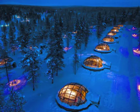 Kakslauttanen Arctic Resort - Igloos and Chalets Hotels in Northern Lapland