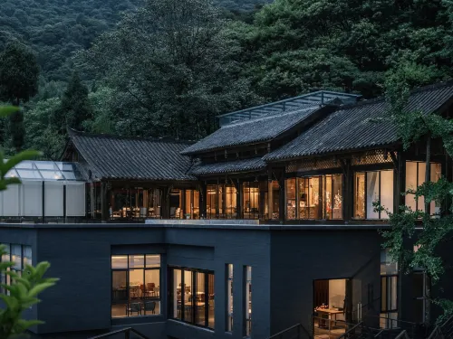 Dujiangyan Shili Mountain Jing Private Tang Hot Spring Resort Hotel (Qingchengshan Branch) - بار