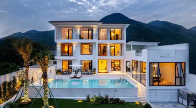 Floral Hotel·MiYu hotel (OMG Heartbeat Park Store) Отели рядом с достопримечательностью «Jiuxian Fenshuizhen Jiulong Temple»