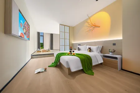 Totoro Spirit Hotel (Changzhou Chunqiu Yancheng WujinHigh-speed Railway Station) Отели рядом с достопримечательностью «Changzhou College of Information Technology»