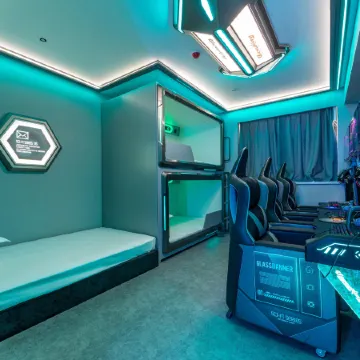 ViewKingE-sports Hotel (Tianmu West Road Store, Shanghai Railway Station)