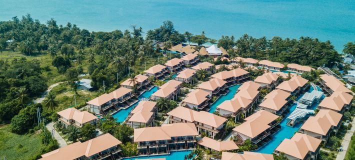 บลู เบย์ รีสอร์ท โรงแรมในอำเภอ เกาะยาว