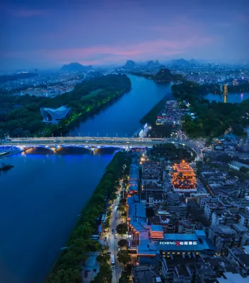 ECHENG Hotel (Guilin Liangjiang Sihu Dongxixiang) Hotels in der Nähe von Bahnhof Guilin North