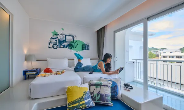 ห้องดีลักซ์ เตียงแฝด