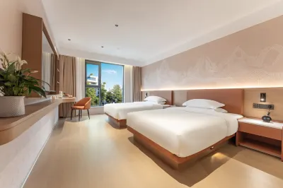 Shiyan Lanting Hotel (Wuyan Pedestrian Street) Hotel in zona Hubei University of Medicine