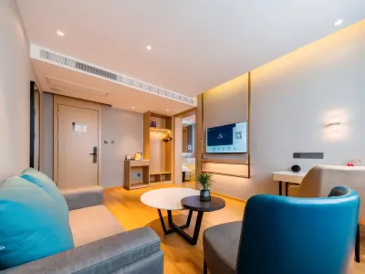 Qingzhu Hotel (Zaozhuang West Station Wanda Plaza) Hotel in zona Jining Taibaihu Lvyou Jingqu-Jining Xiaobeihu Park