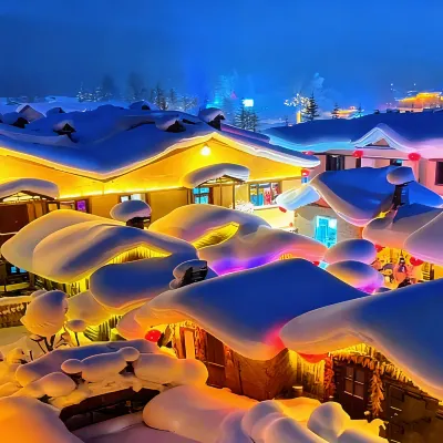 雪谷·DreamSpire尋夢・特色別院（中國雪穀風景區店） 雪谷附近的飯店