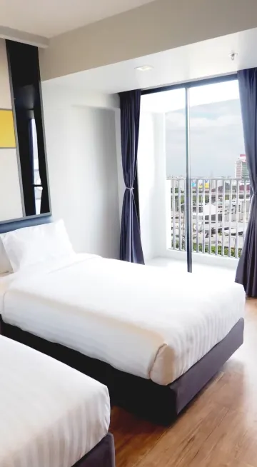 ห้องดีลักซ์ เตียงแฝด