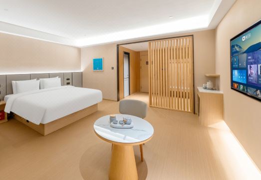 Xianze 호텔 현대적인 복도