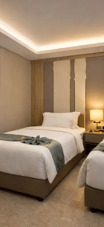 ห้องดีลักซ์ เตียงแฝด