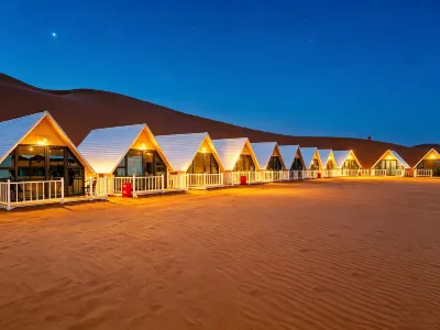 Xijian Tengger Desert Starlight Lakeview Retreat Hotéis em 