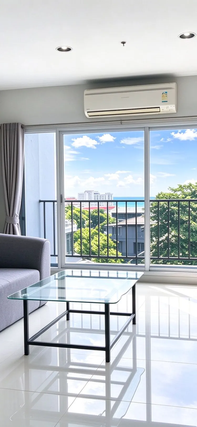 【กลุ่มเพื่อน】สวีท 2 ห้องนอนสบายใจ | 2 ห้องนอน มี 2 ห้องน้ำและครัว + สระว่ายน้ำอินฟินิตี้