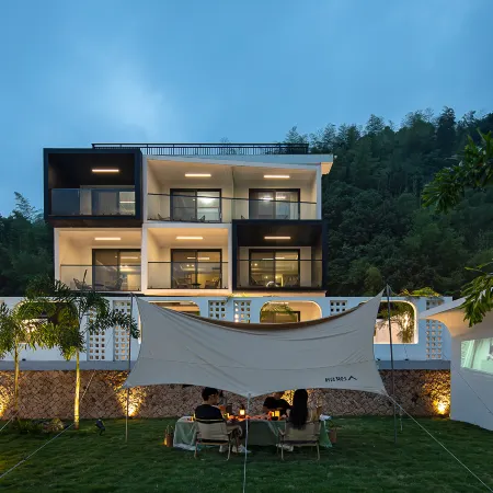 Moganshan Grassland Homestay · Suxi Private Soup Hot Spring Garden Villa